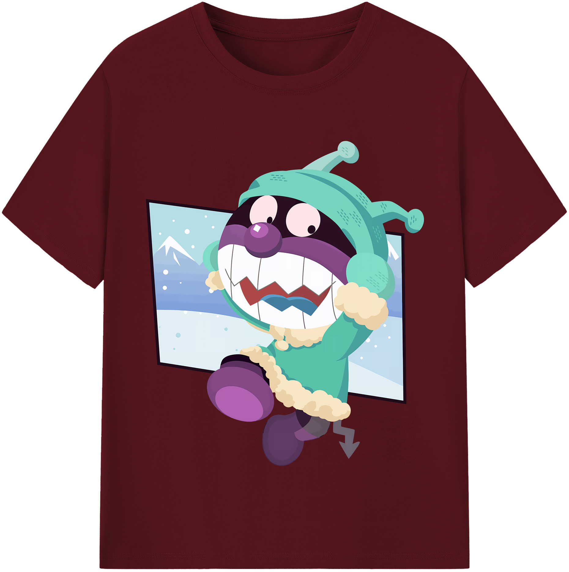 （画像用） アンパンマン Anpanman 綿100％半袖Tシャツ（フロントプリント）
